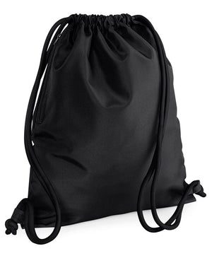 10 x Icon Gymsac by Bagbase in Black Black by Print Lab Deals — Custom branded clothing by Print Press, featuring premium embroidery produced in our specialist print lab in the UK.