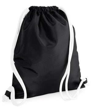 10 x Icon Gymsac by Bagbase in Black by Print Lab Deals — Custom branded clothing by Print Press, featuring premium embroidery produced in our specialist print lab in the UK.
