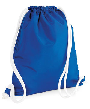 10 x Icon Gymsac by Bagbase in Bright Royal by Print Lab Deals — Custom branded clothing by Print Press, featuring premium embroidery produced in our specialist print lab in the UK.