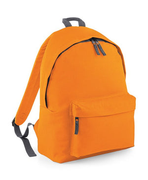 10 x Original Backpacks By Bagbase in Orange Graphite Grey by Print Lab Deals — Custom branded clothing by Print Press, featuring premium embroidery produced in our specialist print lab in the UK.