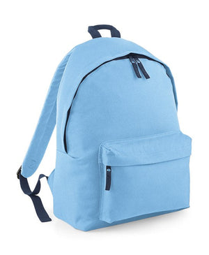 10 x Original Backpacks By Bagbase in Sky Blue French Navy by Print Lab Deals — Custom branded clothing by Print Press, featuring premium embroidery produced in our specialist print lab in the UK.