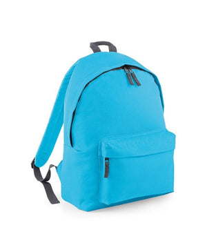10 x Original Backpacks By Bagbase in Surf Blue Graphite Grey by Print Lab Deals — Custom branded clothing by Print Press, featuring premium embroidery produced in our specialist print lab in the UK.
