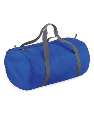 10 x Gym Barrel Bag by Bagbase in Bright Royal by Print Lab Deals — Custom branded clothing by Print Press, featuring premium embroidery produced in our specialist print lab in the UK.