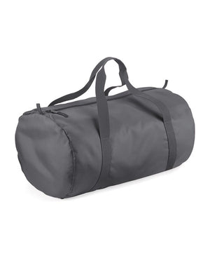 10 x Gym Barrel Bag by Bagbase in Graphite Grey Graphite Grey by Print Lab Deals — Custom branded clothing by Print Press, featuring premium embroidery produced in our specialist print lab in the UK.