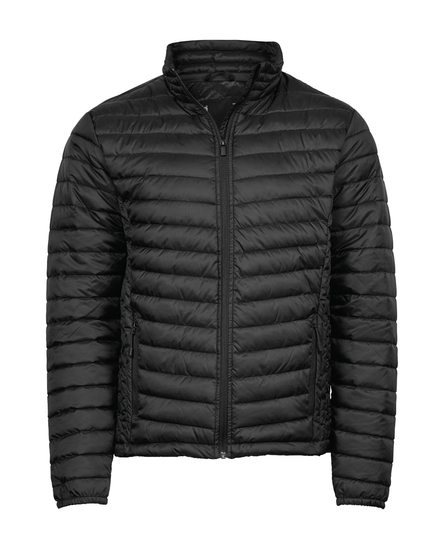 4 x Tee Jays Zepelin Padded Jackets in Black by Print Lab Deals — Custom branded clothing by Print Press, featuring premium embroidery produced in our specialist print lab in the UK.