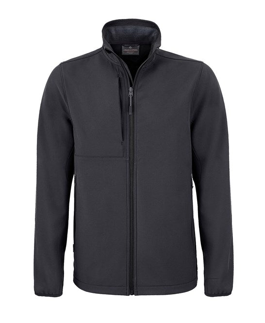 16 x Expert Softshell's by Craghoppers in Carbon Grey by Print Lab Deals — Custom branded clothing by Print Press, featuring premium embroidery produced in our specialist print lab in the UK.