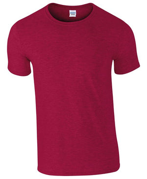 10 x Softstyle Tee Shirts by Gildan in Antique Cherry Red by Print Lab Deals — Custom branded clothing by Print Press, featuring premium embroidery produced in our specialist print lab in the UK.