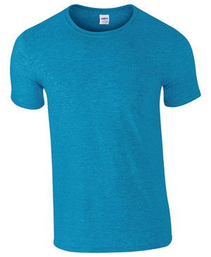 10 x Softstyle Tee Shirts by Gildan in Antique Sapphire by Print Lab Deals — Custom branded clothing by Print Press, featuring premium embroidery produced in our specialist print lab in the UK.