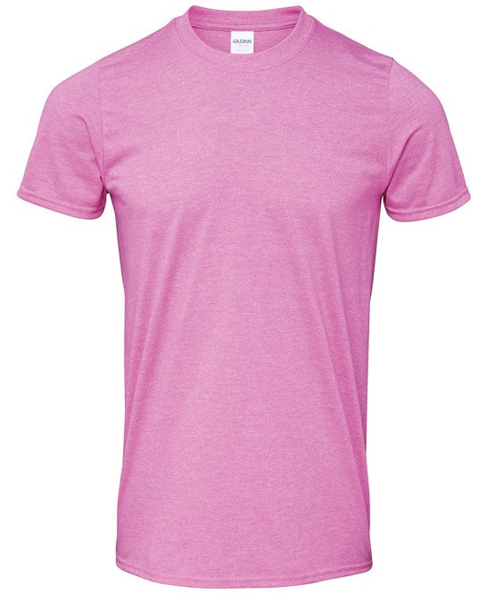 200 x Softstyle Tee Shirts by Gildan in Azalea by Print Lab Deals — Custom branded clothing by Print Press, featuring premium embroidery produced in our specialist print lab in the UK.