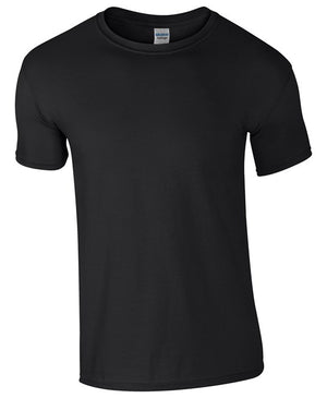 10 x Softstyle Tee Shirts by Gildan in Black by Print Lab Deals — Custom branded clothing by Print Press, featuring premium embroidery produced in our specialist print lab in the UK.
