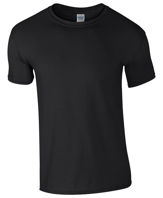 200 x Softstyle Tee Shirts by Gildan in Black by Print Lab Deals — Custom branded clothing by Print Press, featuring premium embroidery produced in our specialist print lab in the UK.