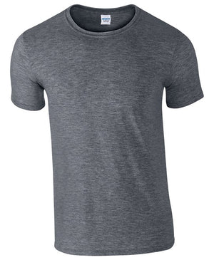 10 x Softstyle Tee Shirts by Gildan in Dark Heather by Print Lab Deals — Custom branded clothing by Print Press, featuring premium embroidery produced in our specialist print lab in the UK.