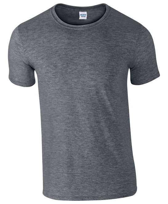 20 x Softstyle Tee Shirts by Gildan in Dark Heather by Print Lab Deals — Custom branded clothing by Print Press, featuring premium embroidery produced in our specialist print lab in the UK.