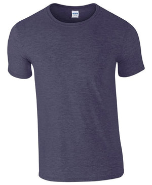 10 x Softstyle Tee Shirts by Gildan in Heather Navy by Print Lab Deals — Custom branded clothing by Print Press, featuring premium embroidery produced in our specialist print lab in the UK.