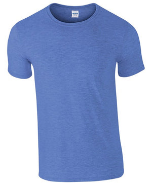 10 x Softstyle Tee Shirts by Gildan in Heather Royal by Print Lab Deals — Custom branded clothing by Print Press, featuring premium embroidery produced in our specialist print lab in the UK.