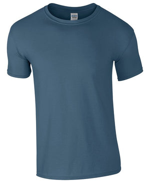 10 x Softstyle Tee Shirts by Gildan in Indigo Blue by Print Lab Deals — Custom branded clothing by Print Press, featuring premium embroidery produced in our specialist print lab in the UK.