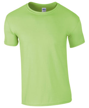 10 x Softstyle Tee Shirts by Gildan in Mint Green by Print Lab Deals — Custom branded clothing by Print Press, featuring premium embroidery produced in our specialist print lab in the UK.