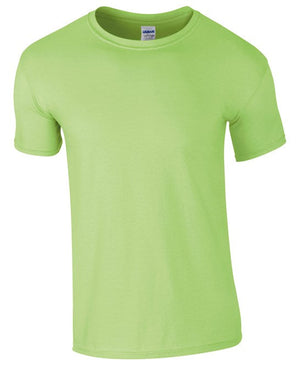 20 x Softstyle Tee Shirts by Gildan in Mint Green by Print Lab Deals — Custom branded clothing by Print Press, featuring premium embroidery produced in our specialist print lab in the UK.