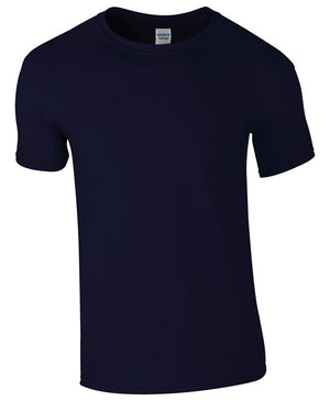 10 x Softstyle Tee Shirts by Gildan in Navy by Print Lab Deals — Custom branded clothing by Print Press, featuring premium embroidery produced in our specialist print lab in the UK.