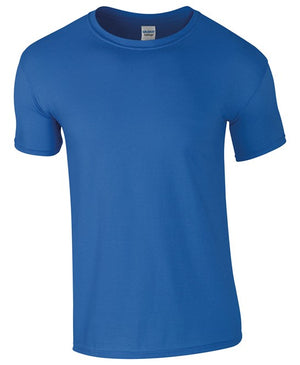 10 x Softstyle Tee Shirts by Gildan in Royal by Print Lab Deals — Custom branded clothing by Print Press, featuring premium embroidery produced in our specialist print lab in the UK.