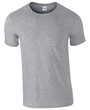 10 x Softstyle Tee Shirts by Gildan in RS Sports Grey by Print Lab Deals — Custom branded clothing by Print Press, featuring premium embroidery produced in our specialist print lab in the UK.