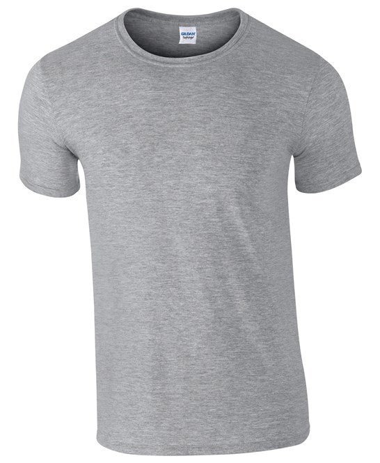 40 x Softstyle Tee Shirts by Gildan in RS Sports Grey by Print Lab Deals — Custom branded clothing by Print Press, featuring premium embroidery produced in our specialist print lab in the UK.
