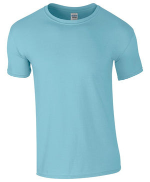 10 x Softstyle Tee Shirts by Gildan in Sky by Print Lab Deals — Custom branded clothing by Print Press, featuring premium embroidery produced in our specialist print lab in the UK.