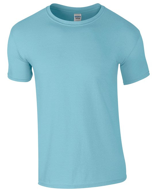 200 x Softstyle Tee Shirts by Gildan in Sky by Print Lab Deals — Custom branded clothing by Print Press, featuring premium embroidery produced in our specialist print lab in the UK.