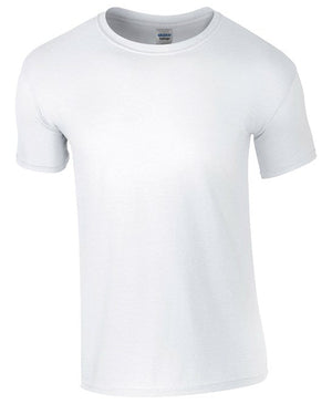 20 x Softstyle Tee Shirts by Gildan in White by Print Lab Deals — Custom branded clothing by Print Press, featuring premium embroidery produced in our specialist print lab in the UK.