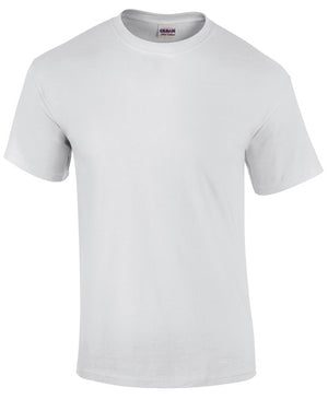 10 x Ultra Cotton Tee's by Gildan in Ash by Print Lab Deals — Custom branded clothing by Print Press, featuring premium embroidery produced in our specialist print lab in the UK.