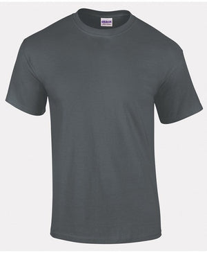 150 x Ultra Cotton Tee's by Gildan in Charcoal by Print Lab Deals — Custom branded clothing by Print Press, featuring premium embroidery produced in our specialist print lab in the UK.