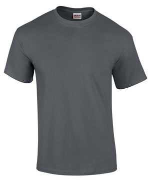 10 x Ultra Cotton Tee's by Gildan in Dark Heather by Print Lab Deals — Custom branded clothing by Print Press, featuring premium embroidery produced in our specialist print lab in the UK.