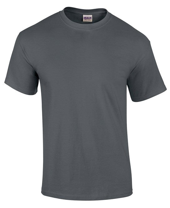 20 x Ultra Cotton Tee's by Gildan in Dark Heather by Print Lab Deals — Custom branded clothing by Print Press, featuring premium embroidery produced in our specialist print lab in the UK.