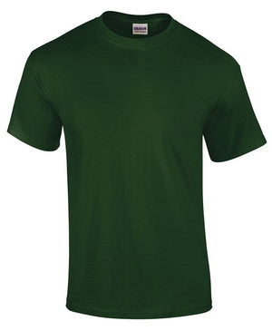 150 x Ultra Cotton Tee's by Gildan in Forest Green by Print Lab Deals — Custom branded clothing by Print Press, featuring premium embroidery produced in our specialist print lab in the UK.