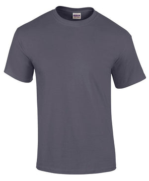 150 x Ultra Cotton Tee's by Gildan in Heather Navy by Print Lab Deals — Custom branded clothing by Print Press, featuring premium embroidery produced in our specialist print lab in the UK.