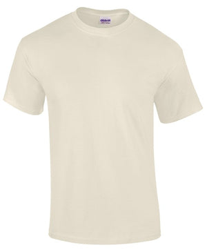 10 x Ultra Cotton Tee's by Gildan in Natural by Print Lab Deals — Custom branded clothing by Print Press, featuring premium embroidery produced in our specialist print lab in the UK.