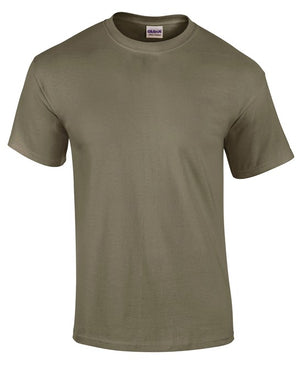10 x Ultra Cotton Tee's by Gildan in Prairie Dust by Print Lab Deals — Custom branded clothing by Print Press, featuring premium embroidery produced in our specialist print lab in the UK.
