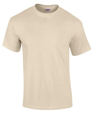 150 x Ultra Cotton Tee's by Gildan in Sand by Print Lab Deals — Custom branded clothing by Print Press, featuring premium embroidery produced in our specialist print lab in the UK.