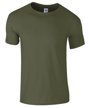 10 x Children's Tee's by Gildan in Military Green by Print Lab Deals — Custom branded clothing by Print Press, featuring premium embroidery produced in our specialist print lab in the UK.