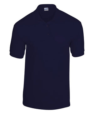10 x Dryblend Sports Polos by Gildan in Navy by Print Lab Deals — Custom branded clothing by Print Press, featuring premium embroidery produced in our specialist print lab in the UK.
