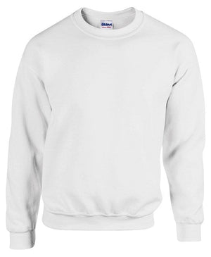 12 x Classic Sweaters by Gildan in Ash by Print Lab Deals — Custom branded clothing by Print Press, featuring premium embroidery produced in our specialist print lab in the UK.