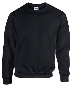 12 x Classic Sweaters by Gildan in Black by Print Lab Deals — Custom branded clothing by Print Press, featuring premium embroidery produced in our specialist print lab in the UK.