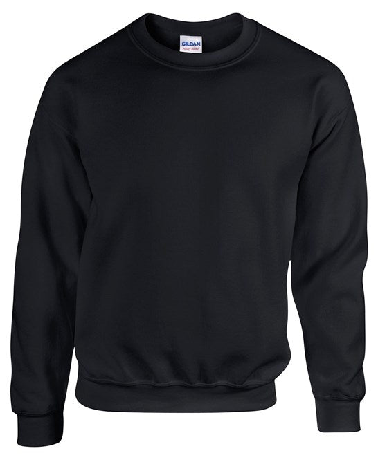 96 x Classic Sweaters by Gildan in Black by Print Lab Deals — Custom branded clothing by Print Press, featuring premium embroidery produced in our specialist print lab in the UK.