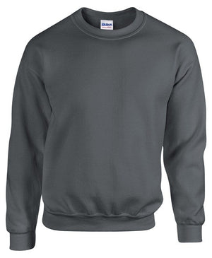 12 x Classic Sweaters by Gildan in Charcoal by Print Lab Deals — Custom branded clothing by Print Press, featuring premium embroidery produced in our specialist print lab in the UK.