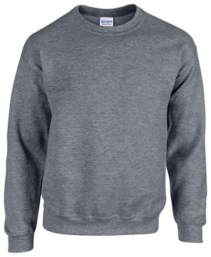 12 x Classic Sweaters by Gildan in Graphite Heather by Print Lab Deals — Custom branded clothing by Print Press, featuring premium embroidery produced in our specialist print lab in the UK.