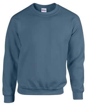 12 x Classic Sweaters by Gildan in Indigo Blue by Print Lab Deals — Custom branded clothing by Print Press, featuring premium embroidery produced in our specialist print lab in the UK.