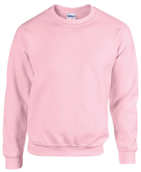 96 x Classic Sweaters by Gildan in Light Pink by Print Lab Deals — Custom branded clothing by Print Press, featuring premium embroidery produced in our specialist print lab in the UK.