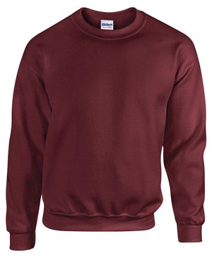 12 x Classic Sweaters by Gildan in Maroon by Print Lab Deals — Custom branded clothing by Print Press, featuring premium embroidery produced in our specialist print lab in the UK.