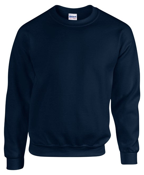96 x Classic Sweaters by Gildan in Navy by Print Lab Deals — Custom branded clothing by Print Press, featuring premium embroidery produced in our specialist print lab in the UK.
