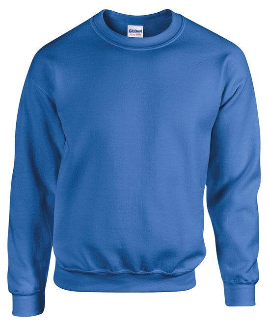 12 x Classic Sweaters by Gildan in Royal by Print Lab Deals — Custom branded clothing by Print Press, featuring premium embroidery produced in our specialist print lab in the UK.